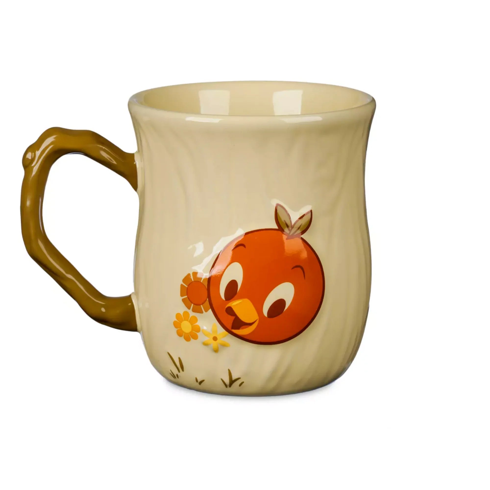 Disney EPCOT International Flower & Garden Festival 2023 Orange Bird 13 oz Mug - Sculpted Tree Design