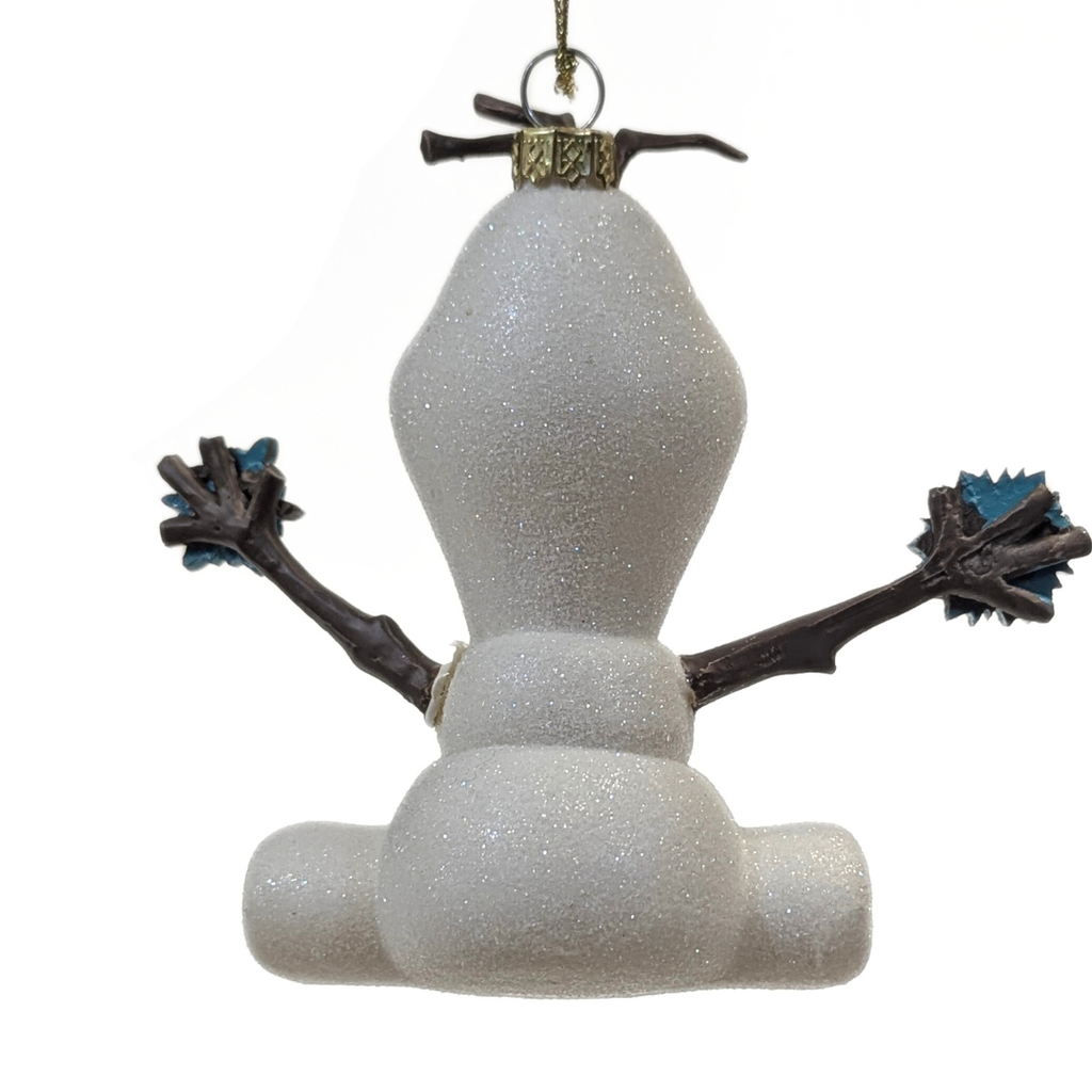 Disney Olaf from Frozen Christmas Tree Ornament - Cheerful Snowman Holiday Decoration for Disney Fans