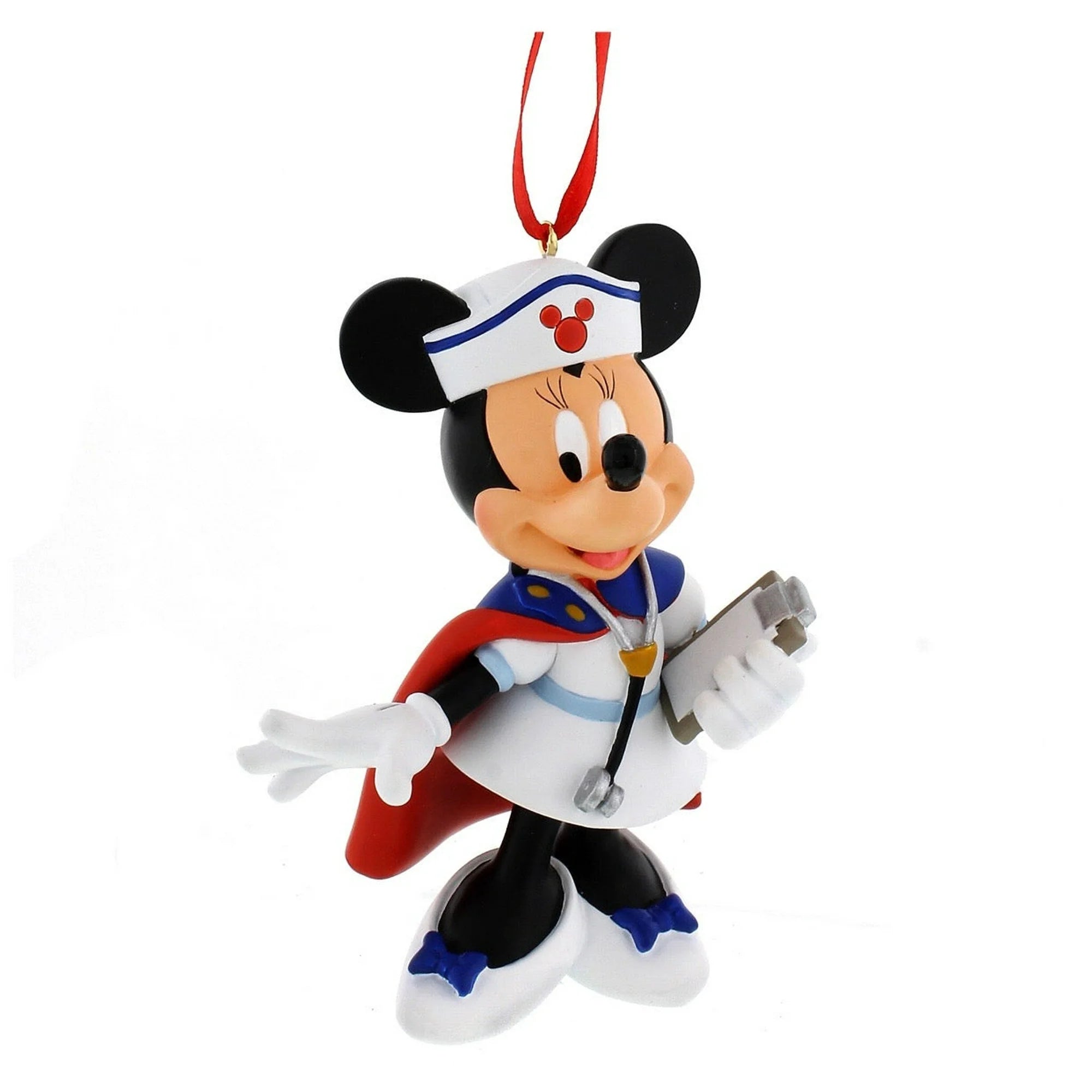 Disney Parks Minnie Mouse Nurse Figural Holiday Ornament - Christmas Decor