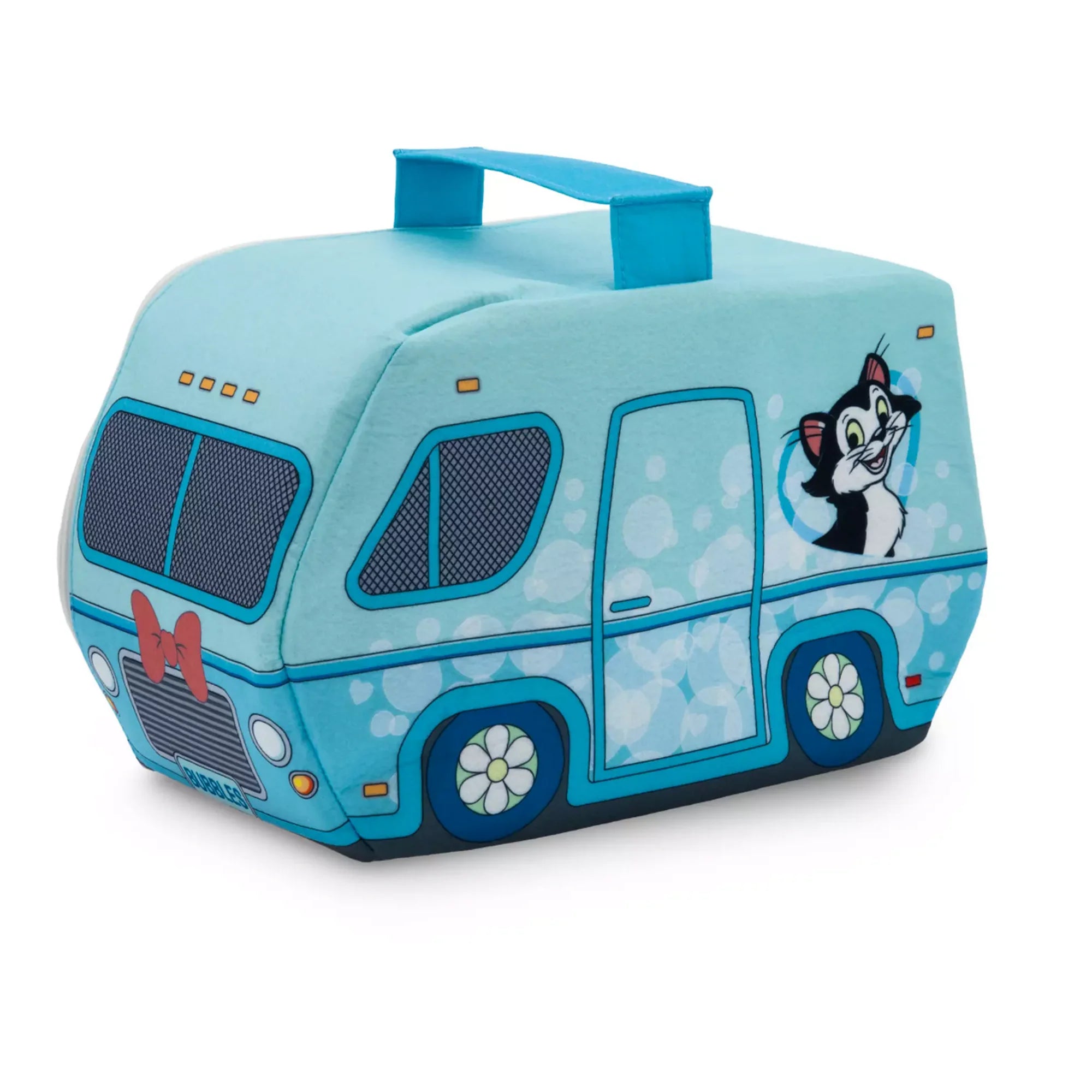 Disney Figaro Junior Doll Playset with Brush, Ball, and Pet Salon Van Case – 12 Pieces
