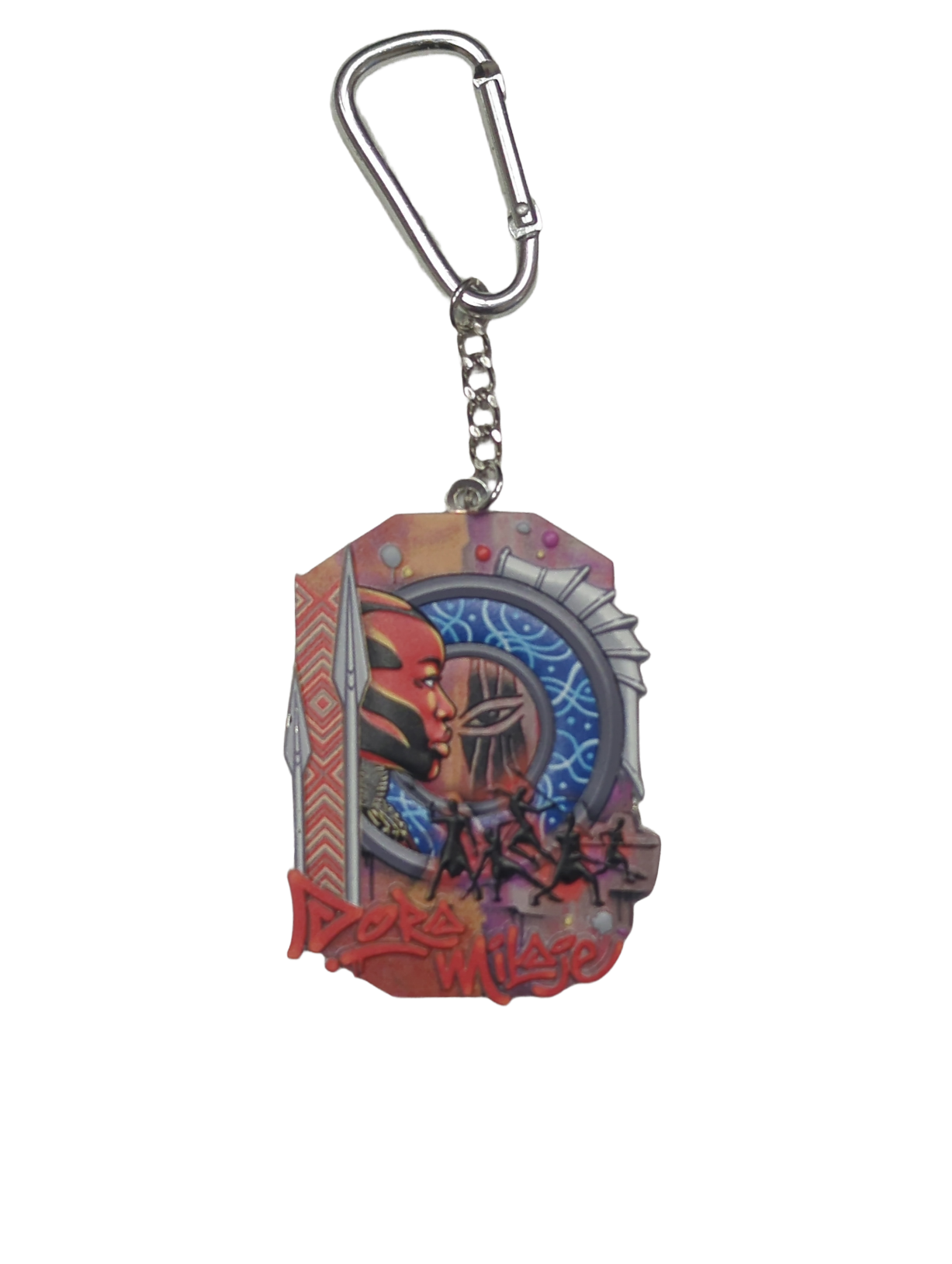 world of wakanda keychain set of 4