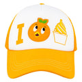 Disney Orange Bird Citrus Swirl Trucker Hat - "I [Heart] Citrus Swirl" Baseball Cap