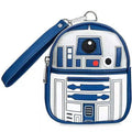 Pouch designed like R2-D2 from Star Wars on a white background