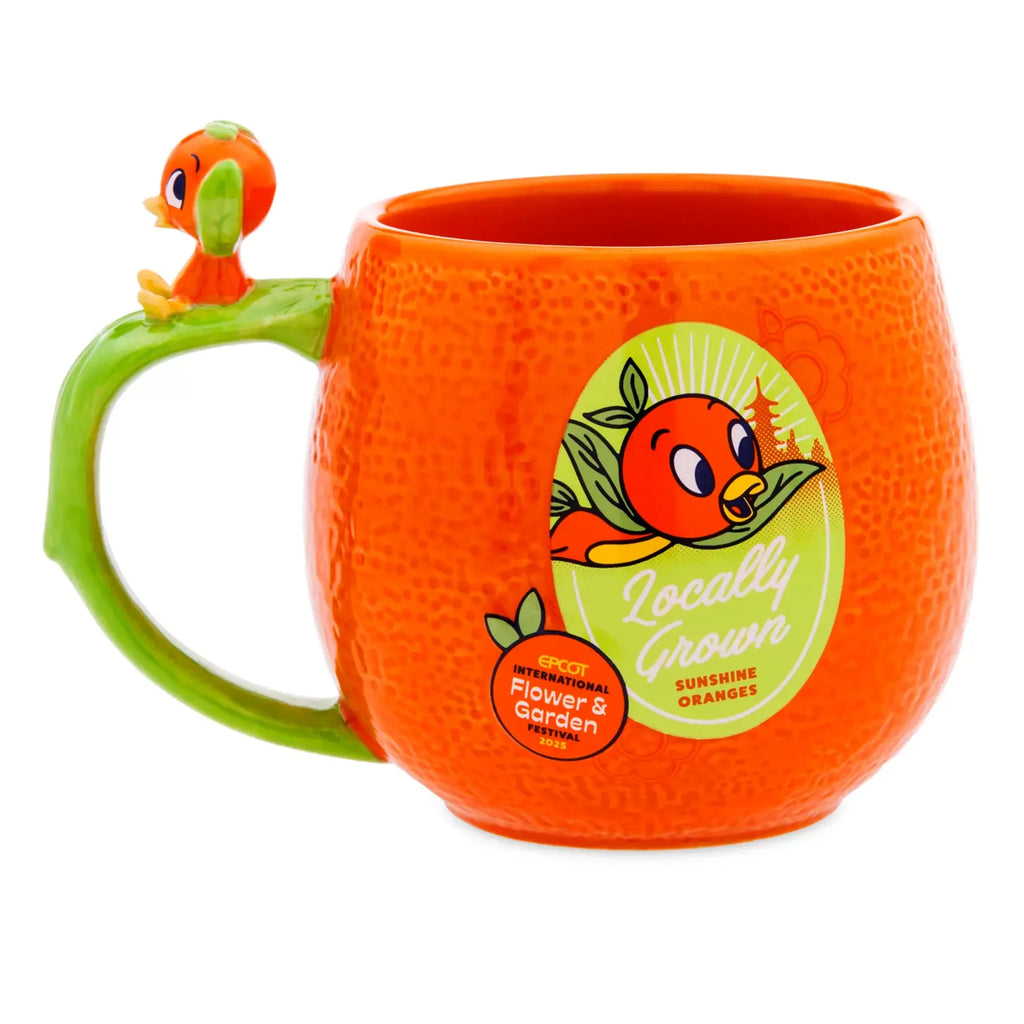 Disney Orange Bird Sculpted 14 oz Ceramic Mug - EPCOT Flower & Garden Festival 2025
