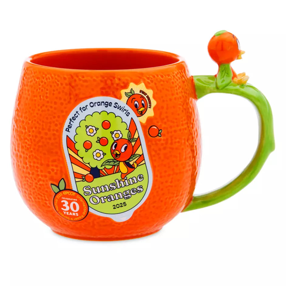 Disney Orange Bird Sculpted 14 oz Ceramic Mug - EPCOT Flower & Garden Festival 2025