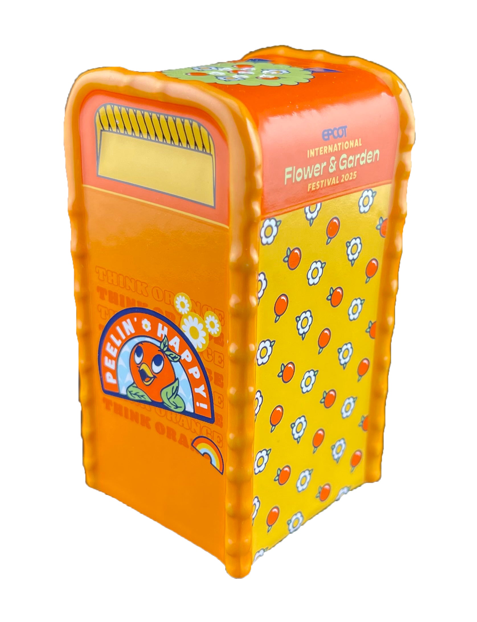 Disney Orange Bird Trash Can Shaker - EPCOT Flower & Garden Festival 2025 (30th Anniversary)