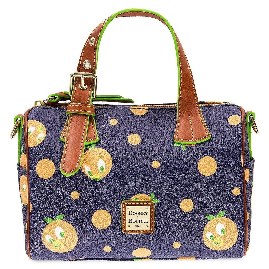 DOONEY & BOURKE Disney Parks Orange Bird Small Kendra Satchel Handbag - Navy/Orange