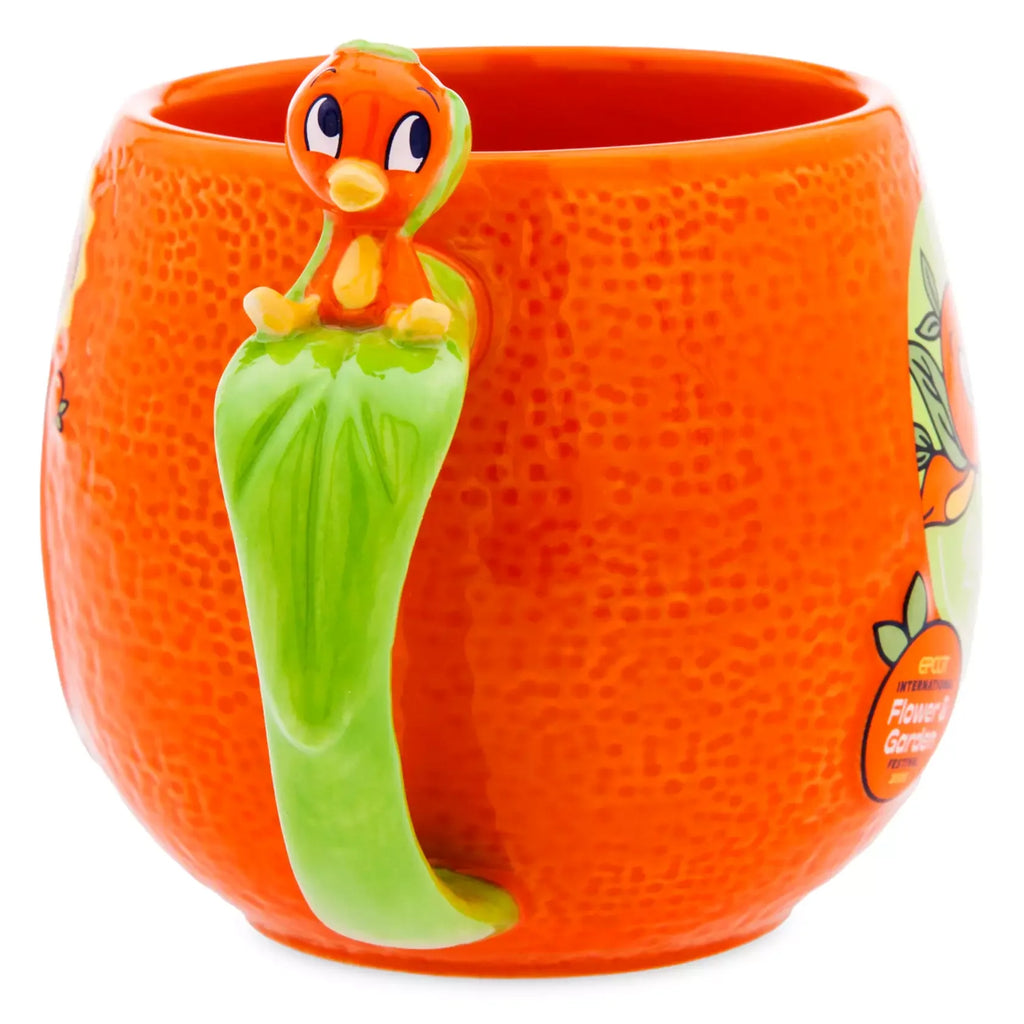 Disney Orange Bird Sculpted 14 oz Ceramic Mug - EPCOT Flower & Garden Festival 2025