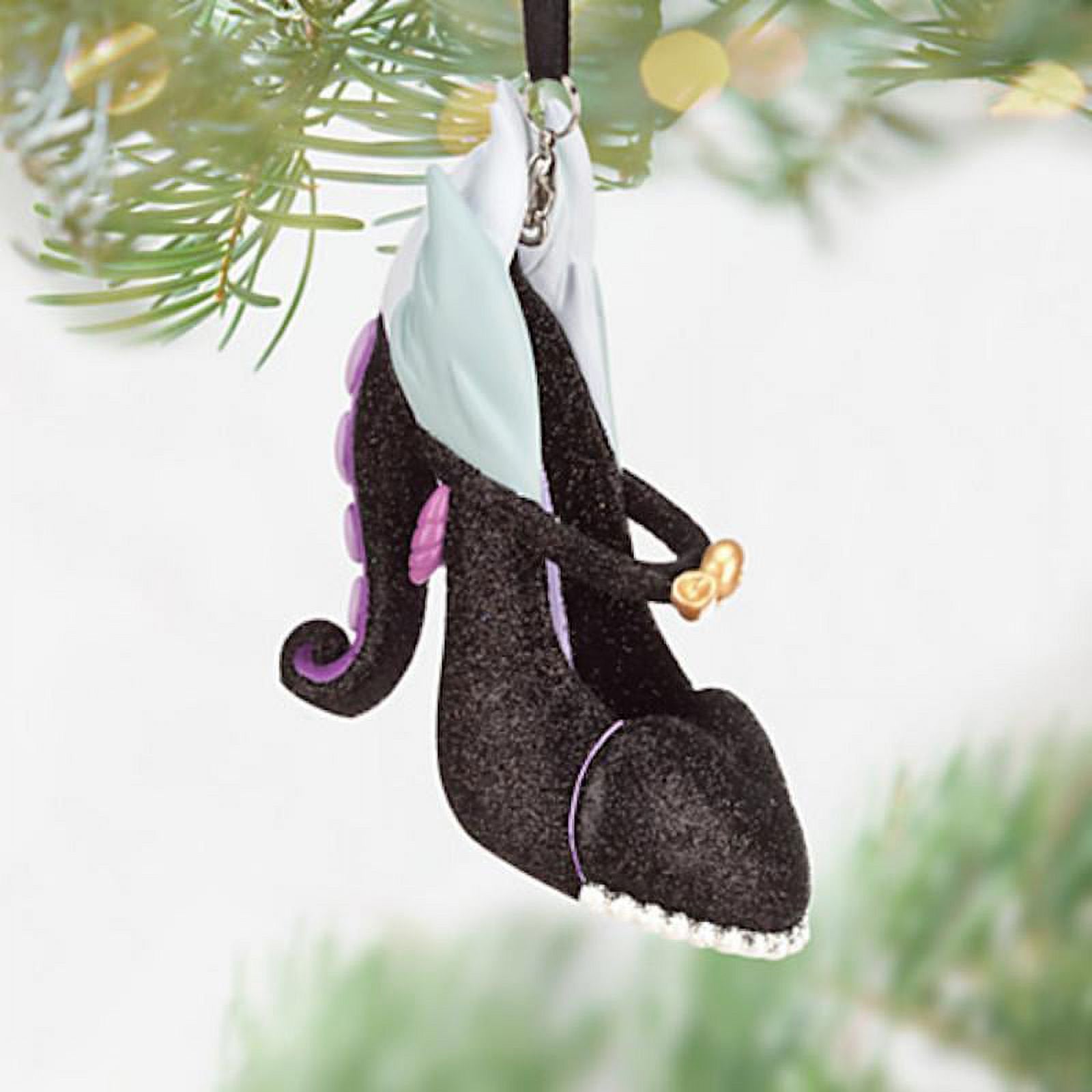 disney the little mermaid villain ursula shoe ornament new with tag